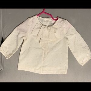 Janie and Jack ruffle blouse